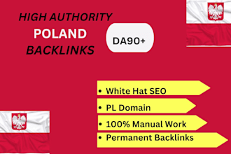 create poland link building with high da pl SEO backlinks