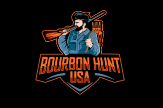 design awesome bourbon hunt logo