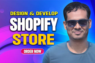 be your expert shopify developer to design shopify dropshipping online store