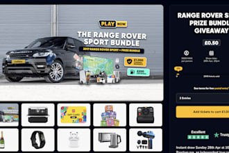 develop a top quality competition raffle website