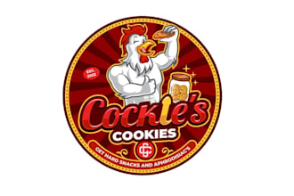 design fun cookies aphrodisiac sweet logo