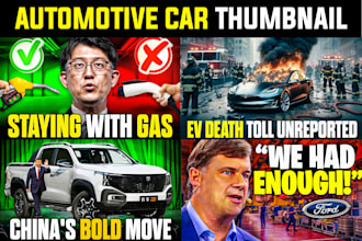 design attractive car review auto reviews youtube thumbnail