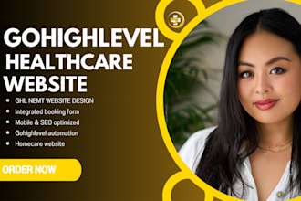 gohighlevel website for healthcare, nemt, gohighlevel website design ghl funnel