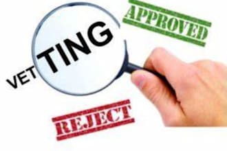 review and vet documents from shariah perspective