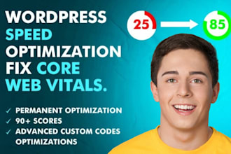 do wordpress speed optimization, increase page speed, speed up website