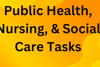 do public health, community health, nursing and social care tasks