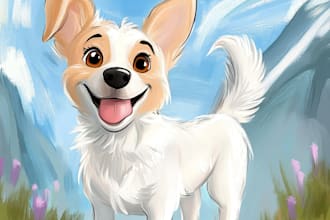 create amazing disney pet portrait