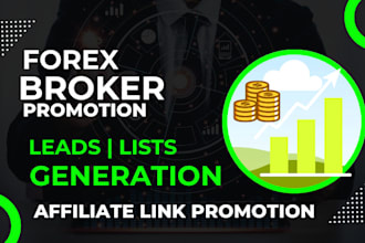 do forex broker promotion affiliate link signup lead and email list generation