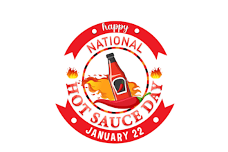 make high resolution aesthetics hot sauce logo