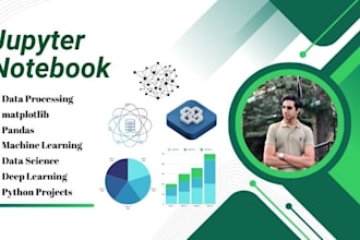 do python scripting, machine learning, data science in jupyter notebook