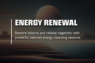 perform a powerful energy cleanse for healing and balance