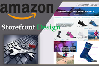 develop amazon brand store and storefront design