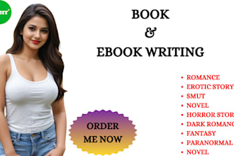 be your romance ghostwriter, werewolf, erotic story, paranormal