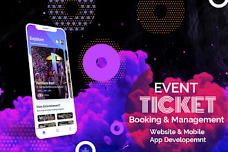 event booking app, event management app, event planning app