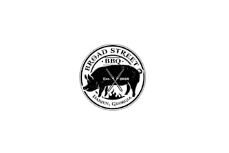 make popular broad street BBQ  logo