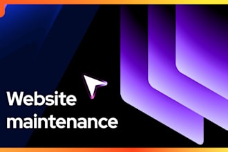 do webflow and framer website maintenance, fixes and updates