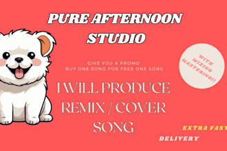 produce remix and cover songs