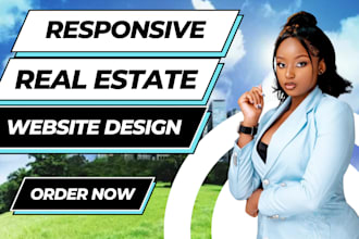 build real estate agent website in wordpress or wix with idx mls integration