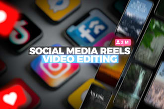 create professional and engaging social media reels video editing