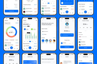 develop crypto wallet app, payment app, fintech app, bank app