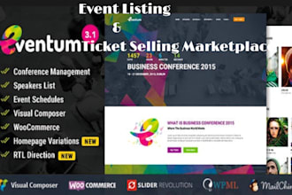 create event ticketing  website, event website,ticket website and event listing