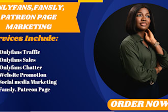 onlyfans, fansly,patreon, chaturbate page promotion to get traffic and sales