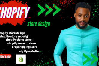 design, redesign shopify store, shopify dropshipping store, shopify website