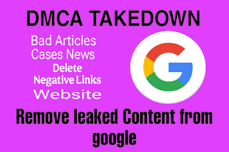 remove mugshots, delete negative links,erase bad articles,false news in google