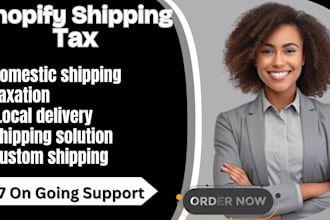 setup shopify shipping and tax configuration in 4 hours and fix bugs