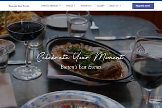 build event planning website redesign event ticket website design raffle website