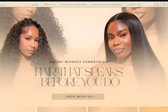hair extension website hair extension shopify store hair extension website