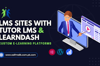 built wordpress tutor lms and learndash specialist websites