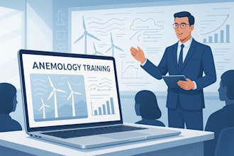 create anemology courses, training course, manual, workbook, PPT, video