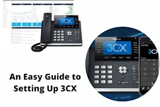 customize voip aterisk, setup 3cx, verified telynx, twilio for call spoof api