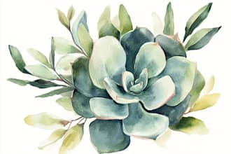 make botanical illustrations of flowers