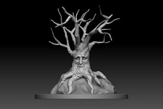 sculpt custom video board 3d tabletop,3d figurine miniature model 3d headbust