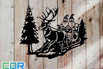 create or vector tracing for laser cutting, cnc and plasma
