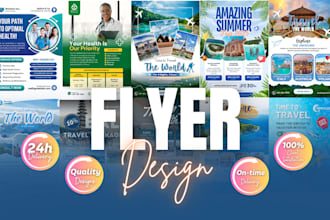 do motion flyer health flyer travel flyer corporate flyer in any format in 24hrs