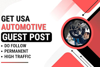 create automotive guest posts with quality backlinks