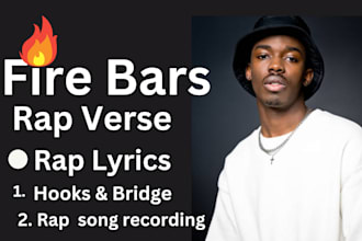 rap fire bars, hooks rap singer, male rapper for your next hit