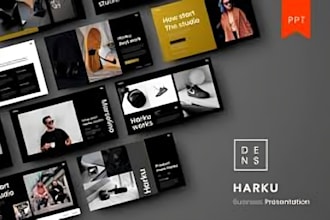 design custom powerpoint presentation pitch decks google slides for any industry