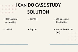 help in your sap erp, s4hana, fiori practical assignments