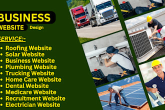 create logistics website, trucking, dispatch, freight broker, moving website