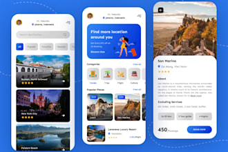 create ai trip planner app, city tourism app, travel planning, trip booking app