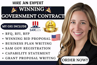 write a winning government contract bid proposal rfq rfp business plan
