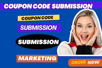 manually submit coupon code and deal up to top 150 coupon submission sites