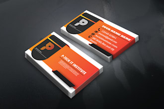 design a stylish visiting card design for your business