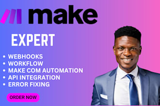 setup make com, made com, make com automation, make com automation integromat