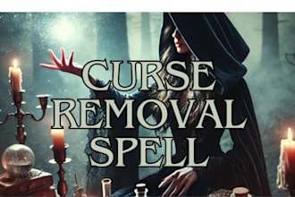 cast a curse removal spell with enhanced energy protection