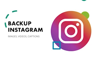 backup instagram content and feed